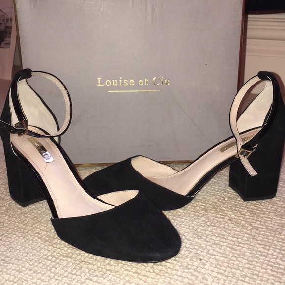 Louise et Cie Shoes - Louise et Cie Women's Ankle Strap Suede Pumps